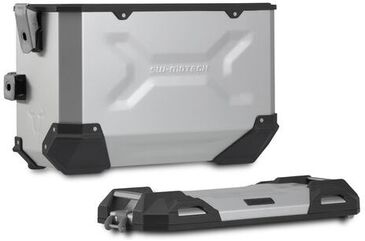 SW Motech TRAX ADV aluminium case system. Silver. 45/45 l. BMW R 1300 GS (23-). | KFT.07.975.70100/S