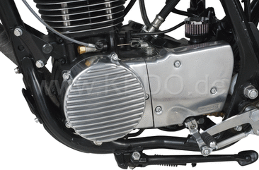 Kedo ViRace' Generator Cover with Cooling Fins, Aluminum, Polished | 50639