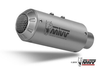 MIVV / ミヴマフラー Mk3 Stainless Steel Exhaust | H.072.SM3X