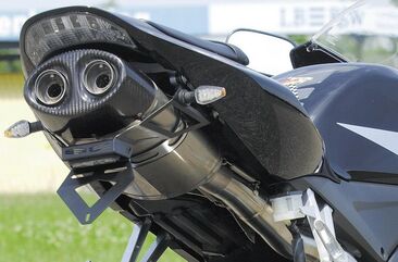 Bodis（ボディス）スリップオンマフラー フルチタン Oval Q1 ヨーロッパ公道走行認可 for CBR 600RR(03-04) | HCBR600-002