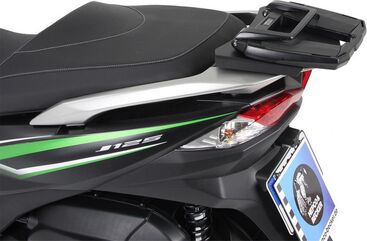 ヘプコ＆ベッカー イージーラック トップケースキャリア in combination with original リアラック ブラック Kawasaki J 125 / 300 2014- | 6622520 01 01