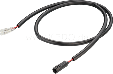 Kedo Adapter Cable for Accessory License Plate Light, YAMAHA system connector to Japan bullet connectors, length approx. 100cm | 41644
