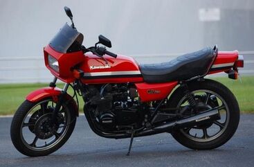 Powerbronze / パワーブロンズ スタンダード スクリーン KAWASAKI GPZ750 BIKINI レッド | 410-K124-005