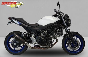 Bodis (ボディス) P-TEC IIN スリップオンマフラー ステンレスブラック | SSV650-011