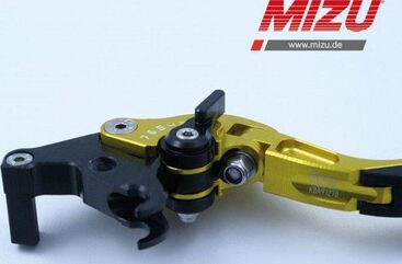 Mizu ブレーキレバー ABE認可品 ゴールド | 309G1657006