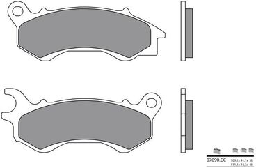 BREMBO / ブレンボ ブレーキパッド 07090CC カーボンセラミック | 07090CC