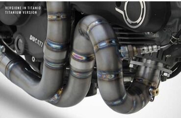 Zard / ザードマフラー 2＞1 チタン レーシング フルキット DUCATI スクランブラー 800 (2015-2019) | ZD785TKR