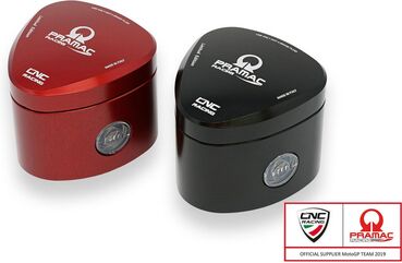 CNC Racing / シーエヌシーレーシング Fluid reservoir front brake 25 ml REBEL - Pramac racing Limited Edition, Red | SE501RPR