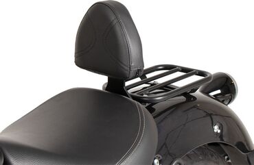 Hepco & Becker ドライバーズバックレスト ブラック Royal Enfield Super Meteor 650 (2023-) | 42167651 00 01