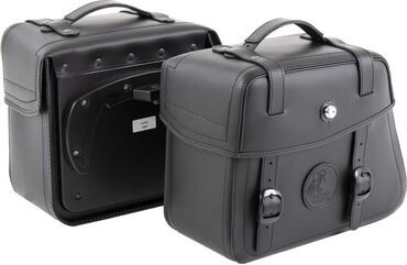 ヘプコ＆ベッカー サドルバッグ Rugged (ラッグド ) 24 ltr. C-Bow シーボウキャリア用 ブラック | 620355 00 01