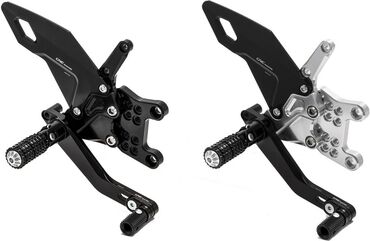 CNC Racing / シーエヌシーレーシング REAR SETS ADJUSTABLE FOR APRILIA RSV4 - TUONO | PE500
