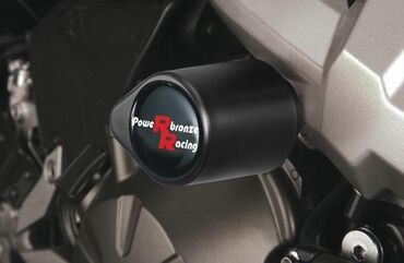 Powerbronze / パワーブロンズ バジェットクラッシュポストセット (クラッシュバー), アンバー KAWASAKI ER6-N, 05-08 | 513-K110-007