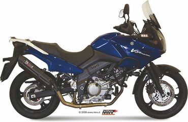 MIVV / ミヴ -SPORT SUONO- スリップオン カーボン for SUZUKI DL V-STROM 650 (04-06) | S.019.L9