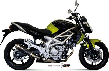 MIVV / ミヴ -SPORT GP- スリップオン カーボン for SUZUKI GLADIUS (09-) | S.035.L2S