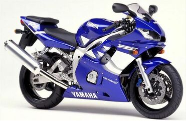 Powerbronze / パワーブロンズ スタンダードスクリーン フロストサファイヤ ブルー YAMAHA YZF-R6, 96-02 | 410-Y119-018