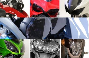 Powerbronze / パワーブロンズ ヘッドライト  プロテクター KAWASAKI ZRX1200S 01-05 ライム グリーン | 440-K401-011