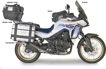 GIVI / ジビ サイドケースキャリア ONEFIT Monokey Honda XL 750 Transalp トランザルプ (23) | PLO1201MK