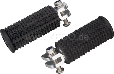 Kedo Driver's Footpegs 'Bronco', 1 Pair (Without Bracket, NOT Suitable for SR500, not Street Legal) | 41714