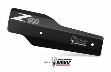 MIVV / ミヴマフラー SPORT STEEL COVER Black STAINLESS STEEL for Kawasaki Z 900 | 50.CR.037.0
