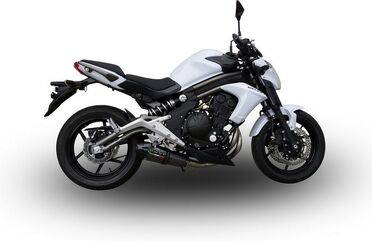 GPR / ジーピーアール Original For Kawasaki Er 6 N - F 2012/16 E3 Homologated Full Exhaust Gpe Ann.Poppy | CO.K.162.1.GPAN.PO