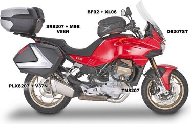 GIVI / ジビ クラッシュバー ブラック Moto Guzzi V100 Mandello (22-23) | TN8207