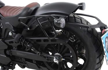 ヘプコ＆ベッカー レザーバッグチューブキャリア カットアウト Indian Scout Bobber from 2017 | 6267568 00 01