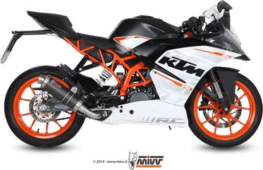 MIVV / ミヴGP スリップ オン カーボン for KTM RC 390 (2014 - 2016) | KT.015.L2S
