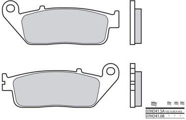 BREMBO / ブレンボ ブレーキパッド 07HO4108 オーガニック | 07HO4108