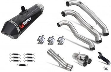 Scorpion Mufflers Serket Taper Full System Carbon Fibre Sleeve | RTR93SYSCEO