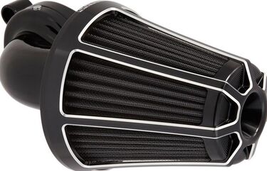 ARLEN NESS / アレンネス エアクリーナーキット MONSTER SUCKER WITH COVER BEVELED ブラック | 81-003