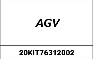 AGV / エージーブ フロントベント AX9/AX-8 EVO/AX-8 DUAL EVO/AX-8 DUAL ブラック | 20KIT76312002