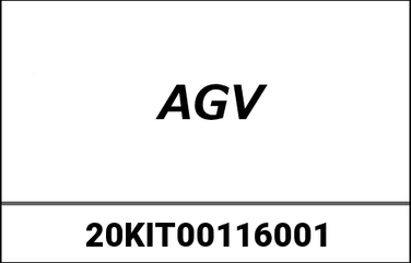 AGV / エージーブイ チークパッド X3000 (XS) プレミアム ブラック | 20KIT00116-001