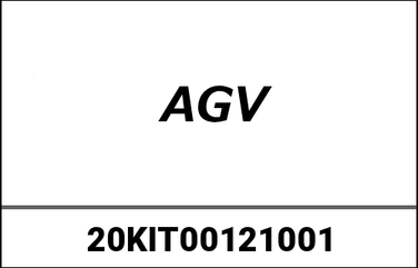 AGV / エージーブイ チークパッド X3000 (XL) プレミアム ブラック | 20KIT00121-001