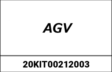 AGV / エージーブイ チークパッド X70 (XS) スタンダード ブラック | 20KIT00212-003