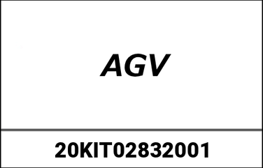 AGV / エージーブイ チークパッド K1 (XXS) ブラック | 20KIT02832-001