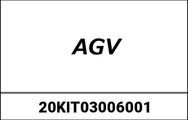 AGV / エージーブイ クラウンパッド K3 SV (XXL) ブラック | 20KIT03006-001