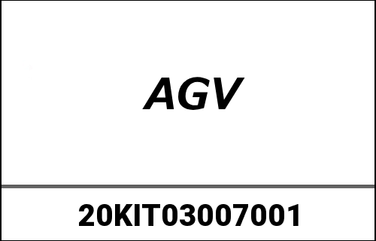 AGV / エージーブイ チークパッド K3 SV (XS) ブラック | 20KIT03007-001