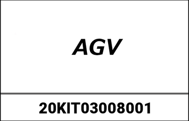 AGV / エージーブイ チークパッド K3 SV (S) ブラック | 20KIT03008-001