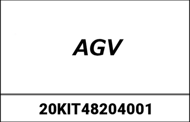 AGV / エージーブイ チークパッド ORBYT (XL) グレー/ブラック | 20KIT48204-001