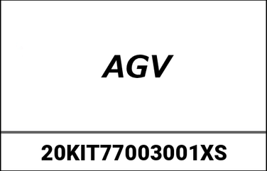 AGV / エージーブイ CROWN パッド X101 ブラック | 20KIT77003-001