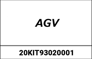 AGV / エージーブ プラスチックスクリューキット PRO スポイラー/スポイラー BIPLANO (3pcs) ブラック | 20KIT93020001