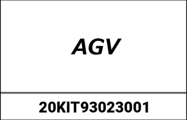 AGV / エージーブイ CHIN STRAP パッド K5 S ブラック | 20KIT93023-001