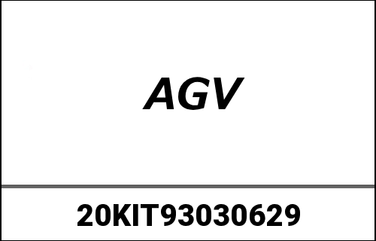 AGV / エージーブ チークパッド TOURMODULAR (S / 40mm)- グレー/ブラック | 20KIT93030-629