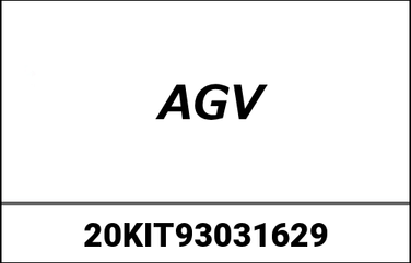 AGV / エージーブ チークパッド TOURMODULAR (XS-M / 35mm)- グレー/ブラック | 20KIT93031-629