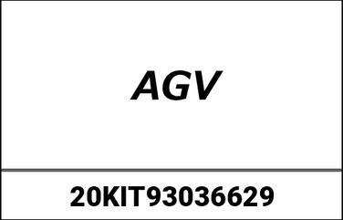 AGV / エージーブ チンストラップパッド TOURMODULAR (XS-S-M)- グレー/ブラック | 20KIT93036-629