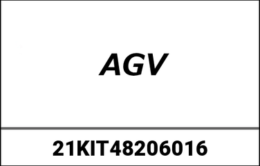 AGV / エージーブイ 塗装済みスクリューカバー ORBYT Block パールホワイト/エボニー/レッド | 21KIT48206-016