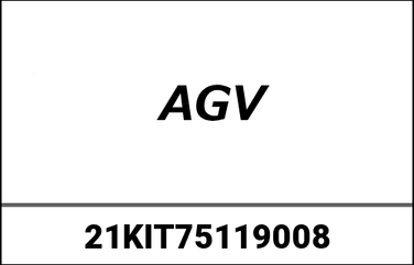 AGV / エージーブイ チークパッド AX-8 EVO (XXS) ブラック | 21KIT75119-008