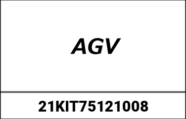 AGV / エージーブイ チークパッド AX-8 EVO (S) ブラック | 21KIT75121-008