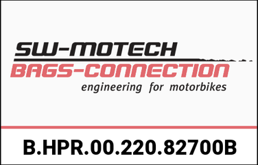 SW Motech Handguard mounting kit. B-stock.. Black. Kawasaki Versys 1000 (18-). | B.HPR.00.220.82700/B
