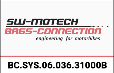 SW Motech SysBag WP M/M system. Yamaha MT-09 (23-). | BC.SYS.06.036.31000/B